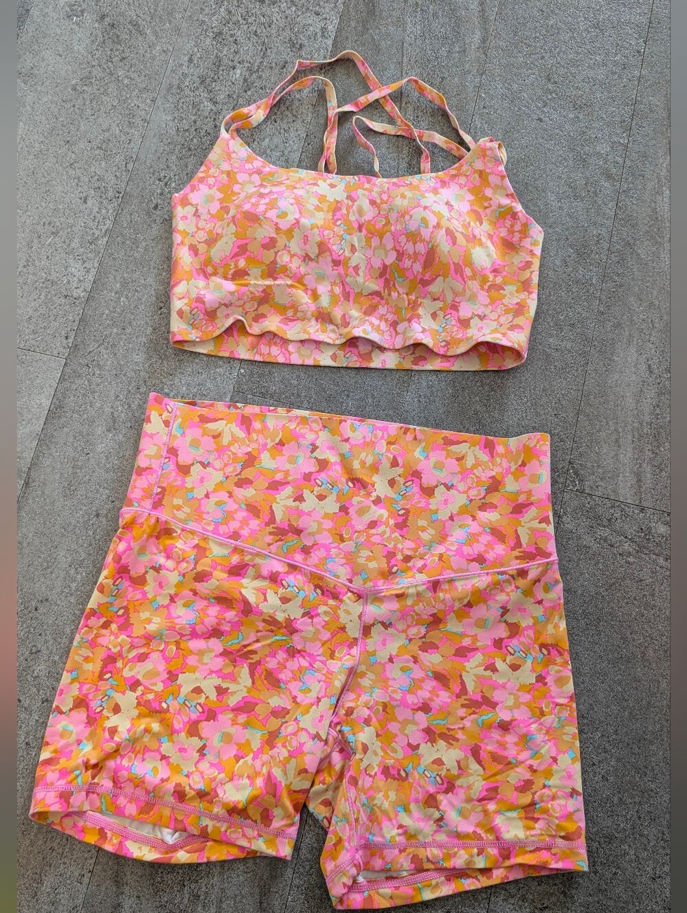 Aerie Sports Bra and Shorts